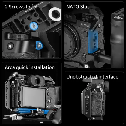 Fujifilm X-T5 Camera Cage for Shooting Enthusiasts