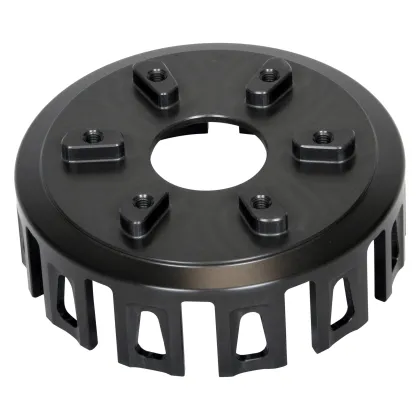 Aluminum Billet Clutch Basket CNC Services for Motorcycle Parts