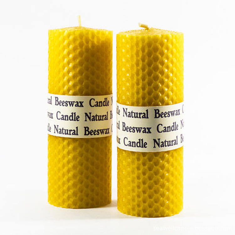 Hand Rolled Beeswax Candle