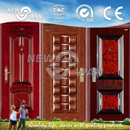 Steel Security Wooden Armored Door