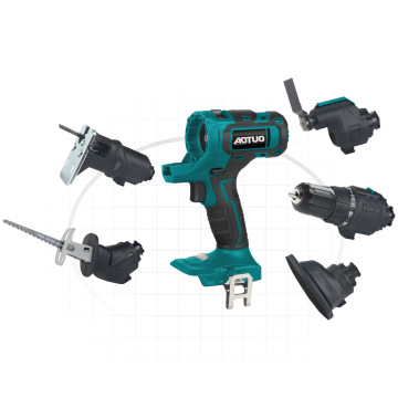 18V Lithium-ion Rechargeable Power Tools Kit: Comprehensive Multifunctional Drill Tool Set
