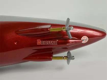 New model ship 1:360 4CH RC toy battleship with 6.8KM/H for sale.