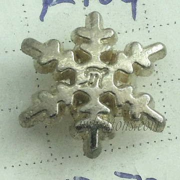 fashion snowflake type custom denim rivets buttons factory