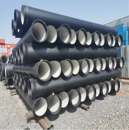 Black Metal Ductile Cast Iron Round Tube Pipe