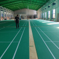 piso de la corte deportiva de bádminton