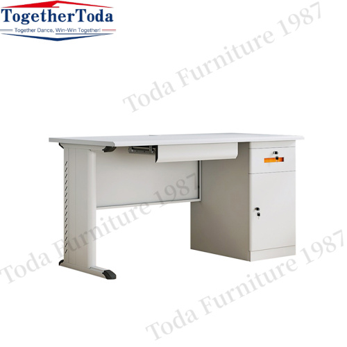 Office Tables Metal Office Table with Drawer Storage Factory