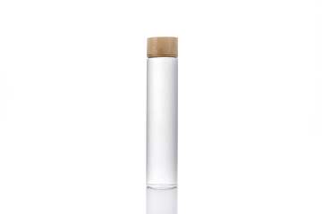 Eco-Friendly Glass Bottle with Bamboo Cap