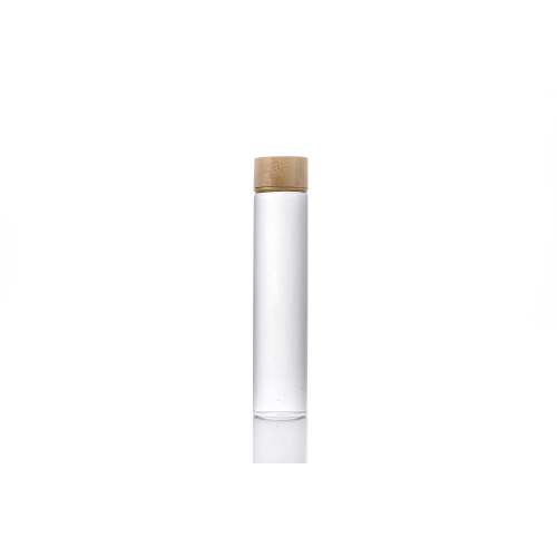 Eco-Friendly Glass Bottle with Bamboo Cap