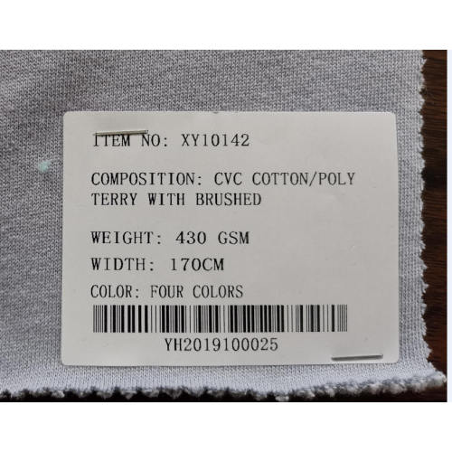 CVC Poly Terry Fabrics