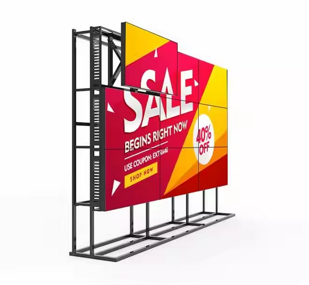 Multi Splicing Ultra narrow bezel lcd video wall