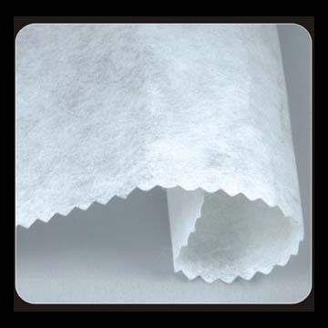 Airlaid webbing nonwoven fabric