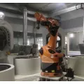 Six-axis casting shell making robot