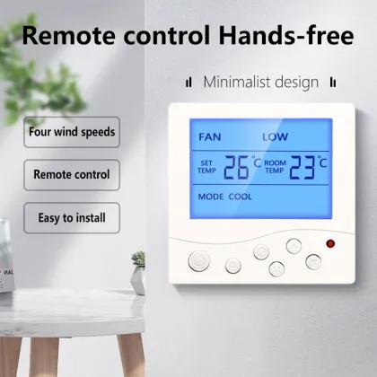 Smart Home HVAC Systems Thermostat Fan Coil Temperature Controller