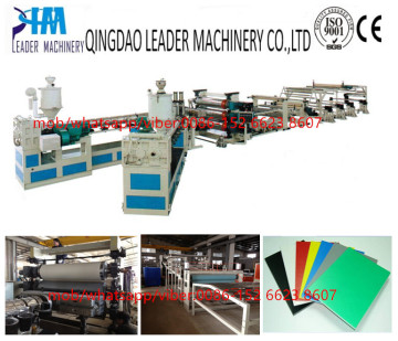 pp pe single/multi layers plastic sheet extrusion line