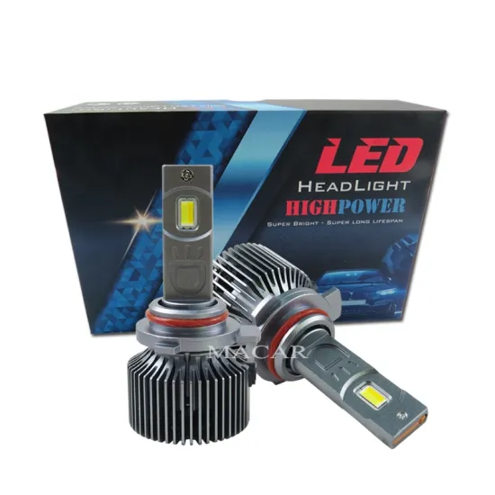 MACAR Led Car Headlight 60w 12000lm Tri-LED H4 H7 H11 9005 9006 12V 24V