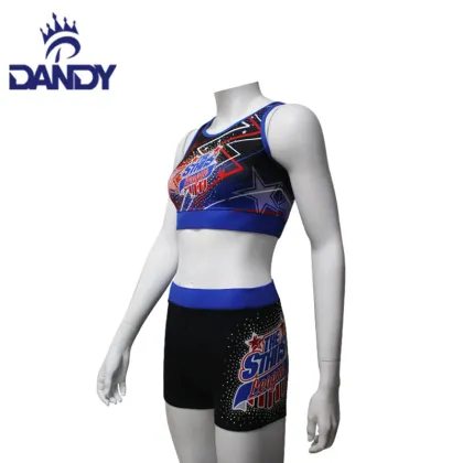 Cheer dance training costume