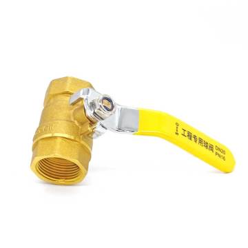 Factory Price DN20 Brass Ball Valve with Flat Lever Handle for Water, Oil, Gas