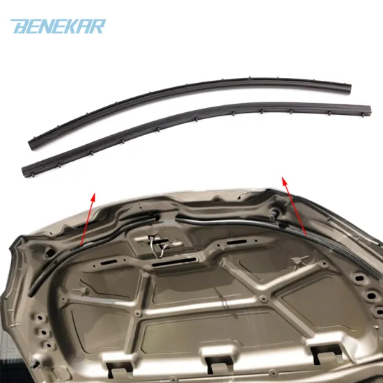 Benekar Car Front Engine Hood Sound-proof Seal Strip For Peugeot 301 2014-2016 Citroen Elysee