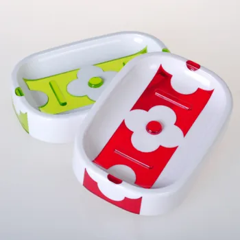 shower soap dish PS plastic soap case houseware