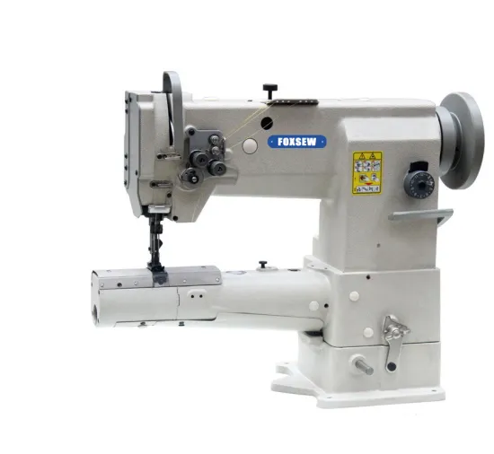 Double Needle Cylinder Bed Heavy Duty Leather Sewing Machine