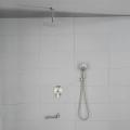 Brushed Nickel Brass Shower System