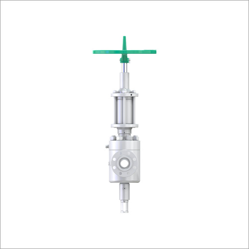 Hand operated flat valve
