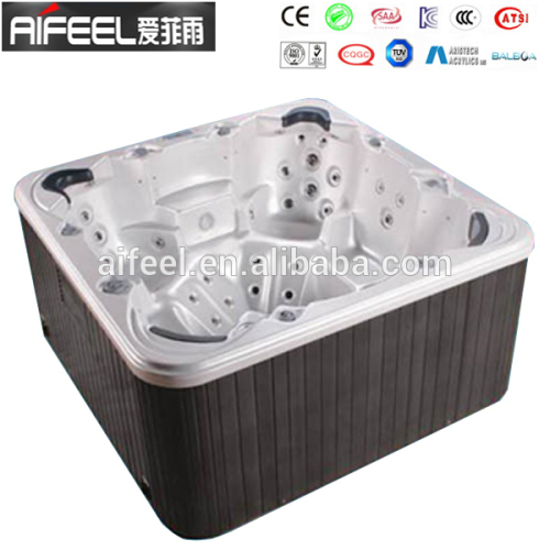 Wood fired hot tub with high quality acrylic