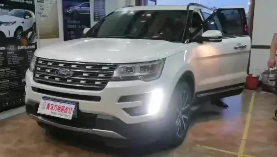 Bi LED Projector Lens Car aro de