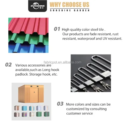 8ft x 8ft Metal Tools Storage Sheds - Backyard Metal Wholesale Garden Warehouse