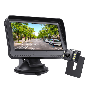 Wired 4.3 inch Car Reversing Backup Camera Kit