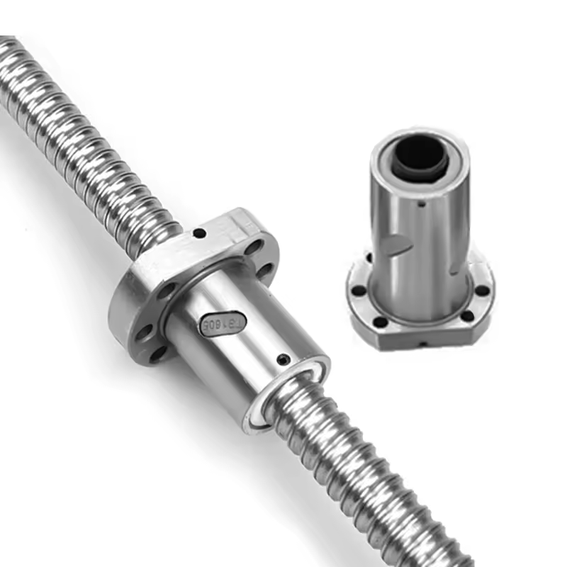 High Precision CNC Customizable Carbon Steel Ball Screw Nut SFU3210 C3 C5 C7 100m-1000mm