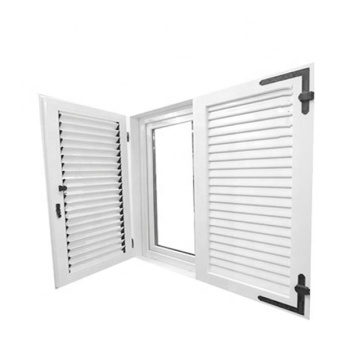 PVC Interior Removable Hurricane Security German Window Shutters