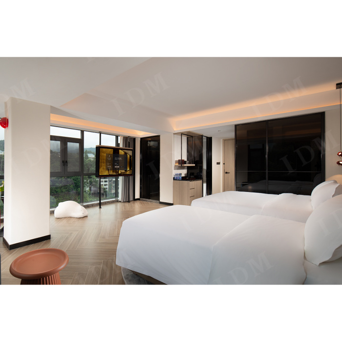 Projeto de luxo Design moderno hot. quartos móveis