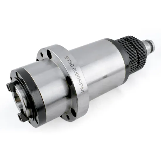BT30 10000RPM 90mm Cylinder Milling Belt Drive ATC Spindle CNC Router Kit