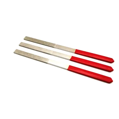 Diamond Assorted Files Set: Flat, Semicircular, Triangle, Square