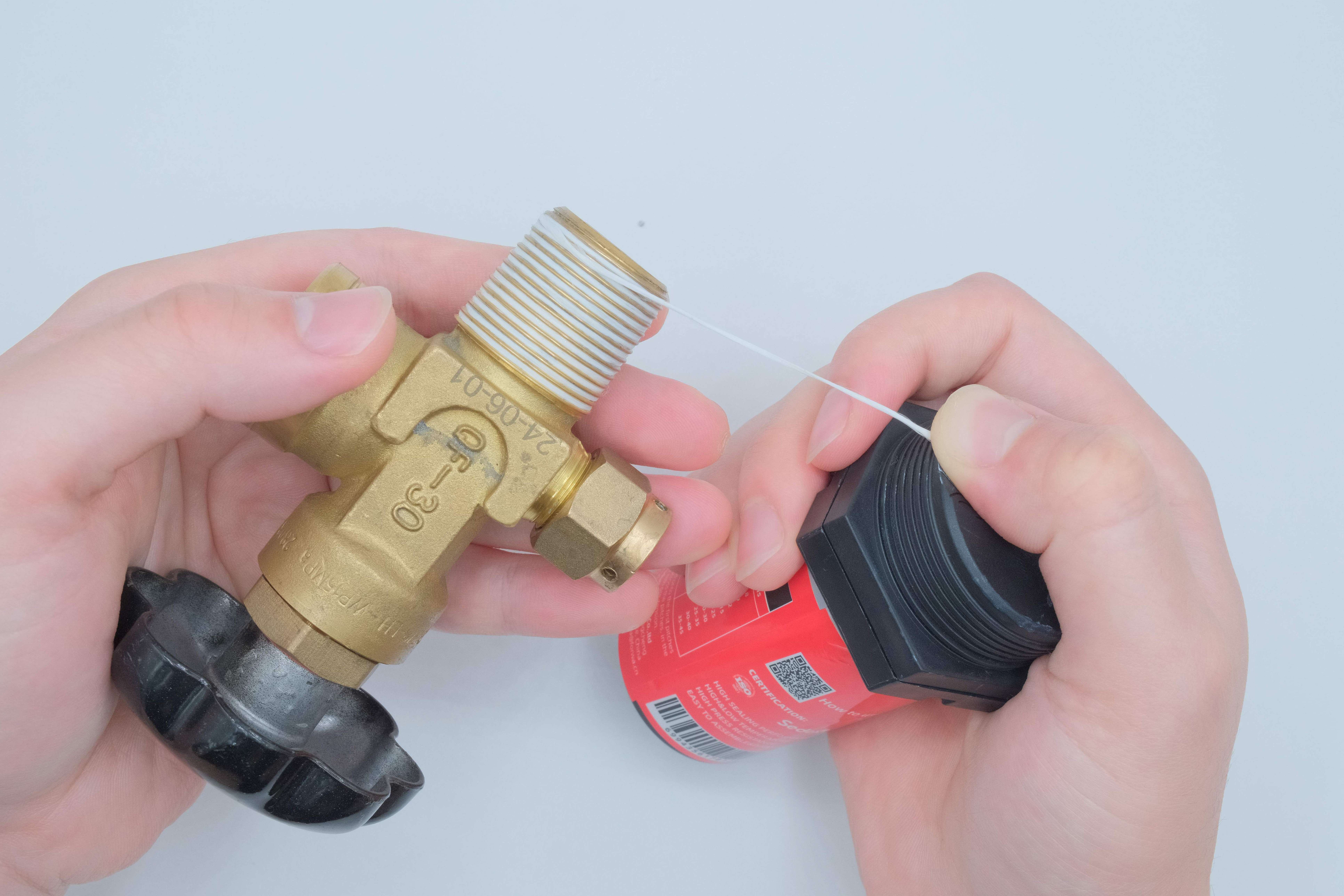 Pipe Thread Sealing Cord 80m White