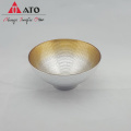 Functional embossed bowl with Aluminzing&Spray
