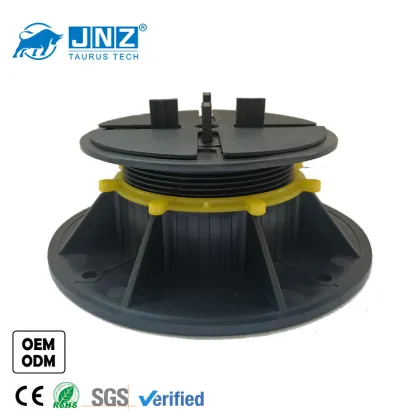 Adjustable plastic pedestal for stone floor wpc flooring raised floor access floor