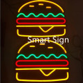 Papan Sandwich Tanda Tanda Bisnis Neon