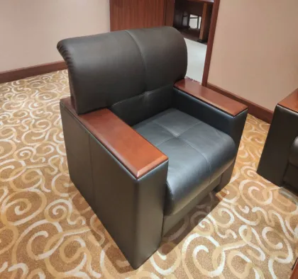 Low Price Executive Office Sofa - Cheap Chinese Synthetic Leather Sofa
