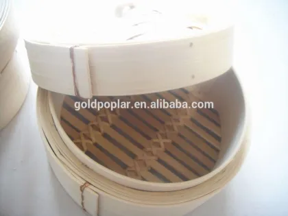 4inch mini dim sum Bamboo Steamers