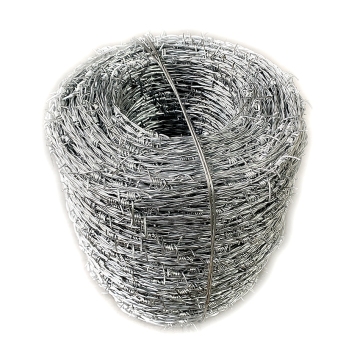 Galvanized Barb Wire Fence Roll - 30kgs Agricultural Barbed Wire