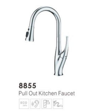 Pull out Kitchen Faucet 8855