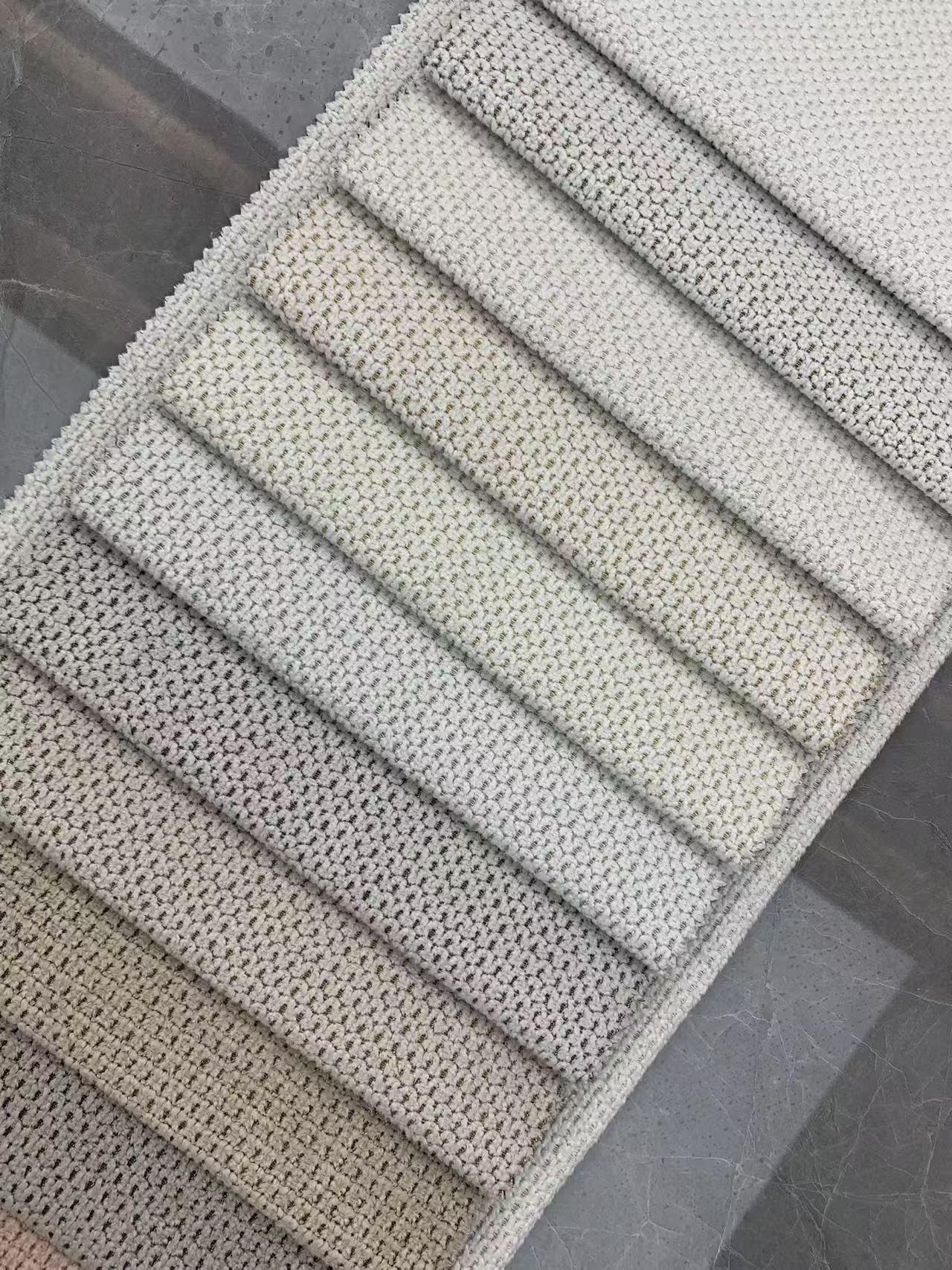 Loop Texture Velvet Upholstery Fabric for Sofa