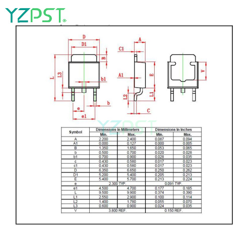 Hot selling BT151S-500R TO-252 SCR