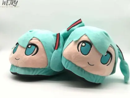 Anime Carto Pokemon Slippers Lovers Warm Woman Slippers