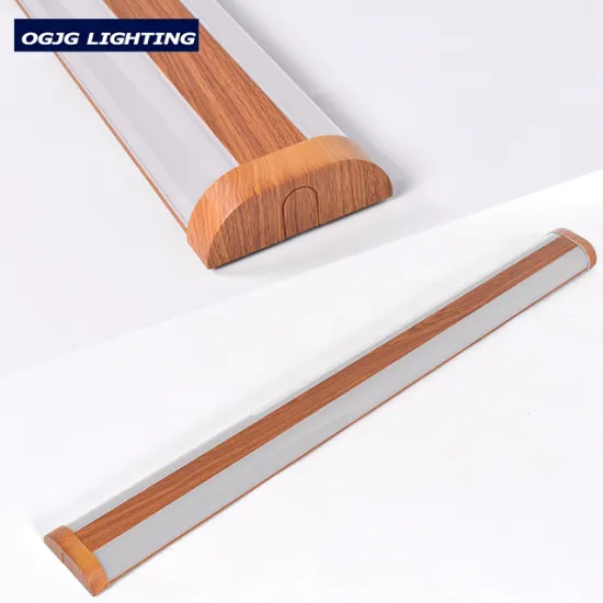 OGJG Dimmable Wooden Color Lamp - Double Sided Bedroom LED Lights
