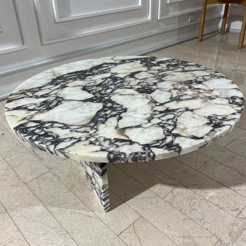 Calacatta Viola Marble Center Tisch