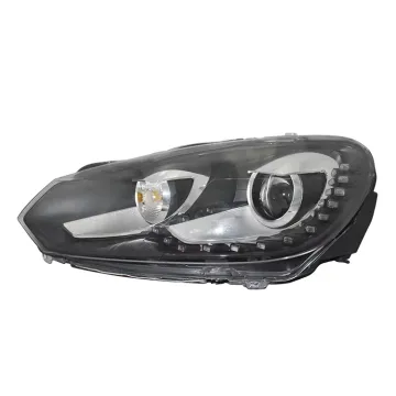 KSEEK Upgrade Headlight Lighting Assembly for VW Golf 6