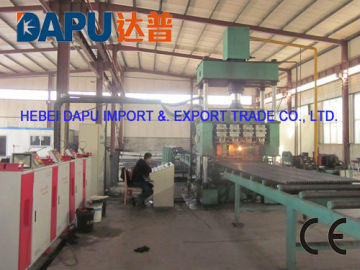 Automatic steel grating production line